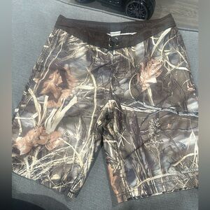 Realtree Swim Trunks Camouflage Apparel